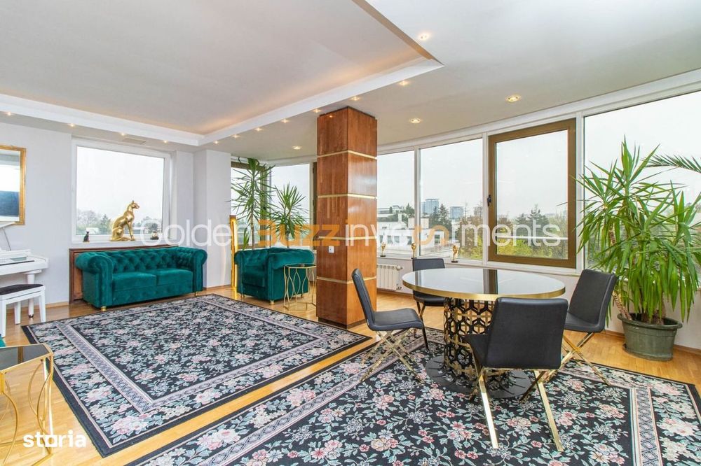 View spectaculos | B-dul Primaverii | 3 camere | 118 mp utili — fotografia 1