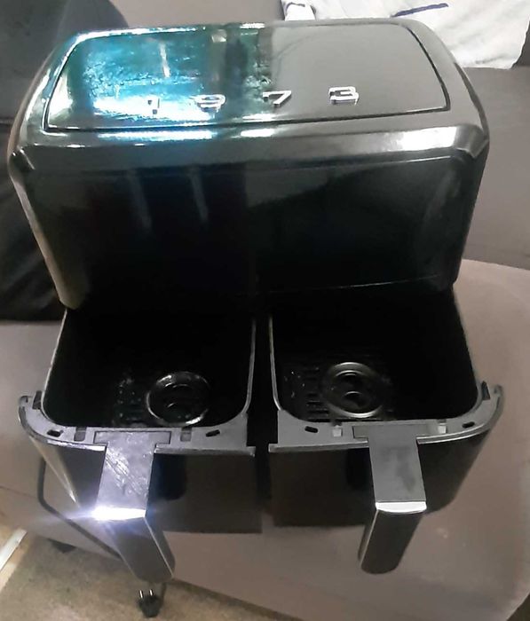 Фритюрник с горещ въздух SILVERCREST с две кошници