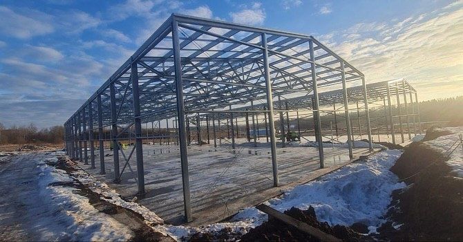 Ангары из сэндвич-панелей «под ключ» / от компани BBG