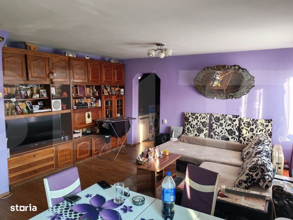 Apartament 3 camere, 58 mp, Aleea Muncii – centrala proprie
