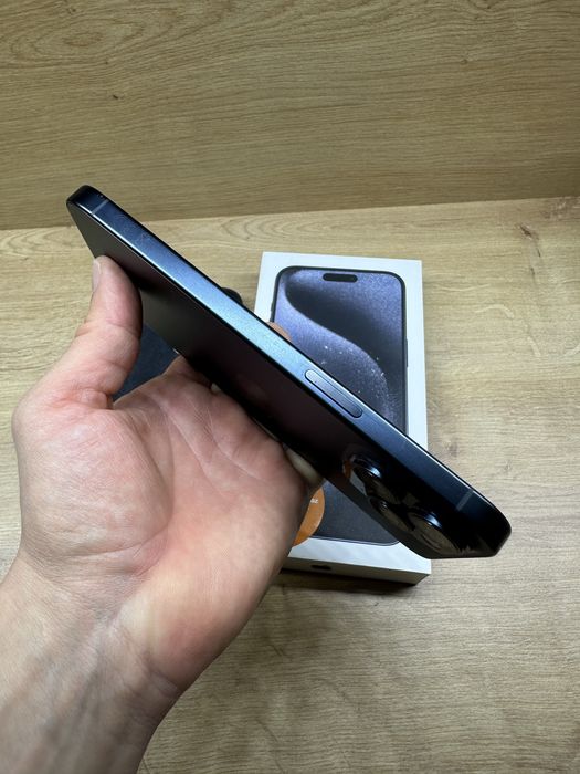 iPhone 15 Pro max 256Gb blue titanium 94% battery