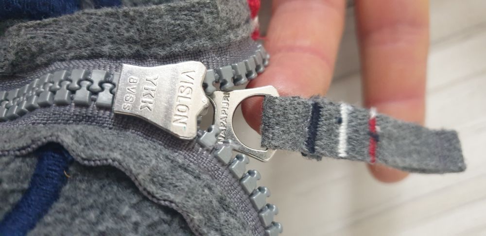 Napapijri Full Zip Hoodie Polartec Mens Size / L ОРИГИНАЛ! ЯКЕ - ПОЛАР