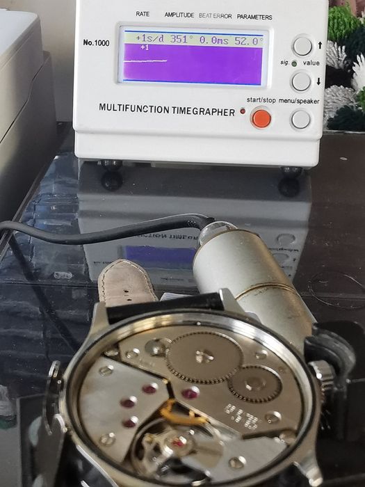 Ceas Autocentros Int Manuala - Editie Limitata 50 buc. - 43 mm