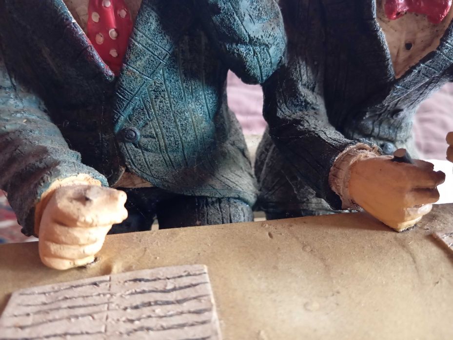 Statuetă Stan și Bran