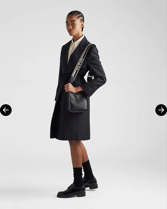 Кожаная сумка Prada