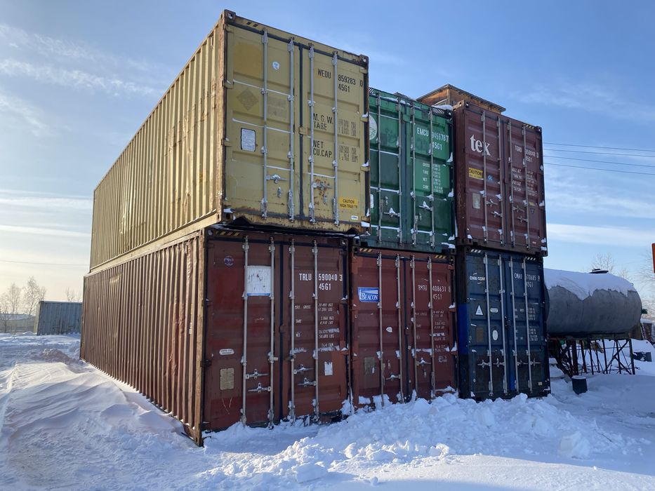 Контейнера 40 футовые МОРСКИЕ 2,9 высотой HQ в Идеальном Состоянии.