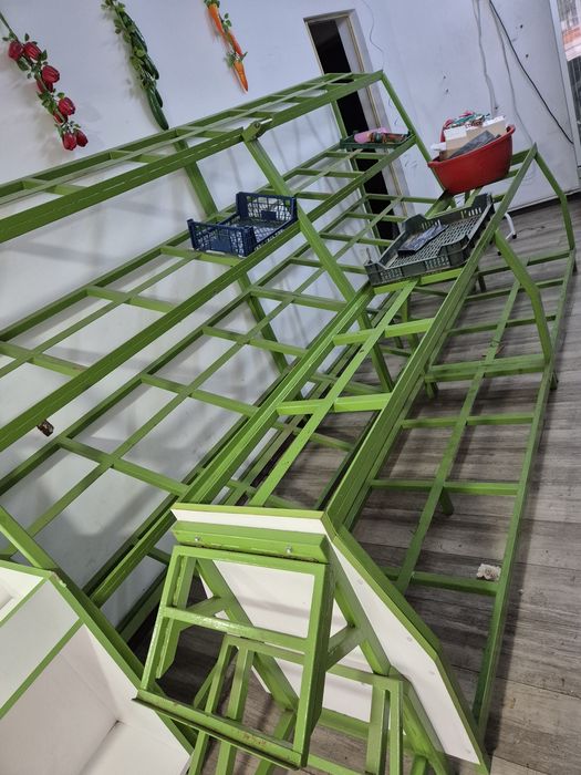 Raft metalic aprozar legume fructe