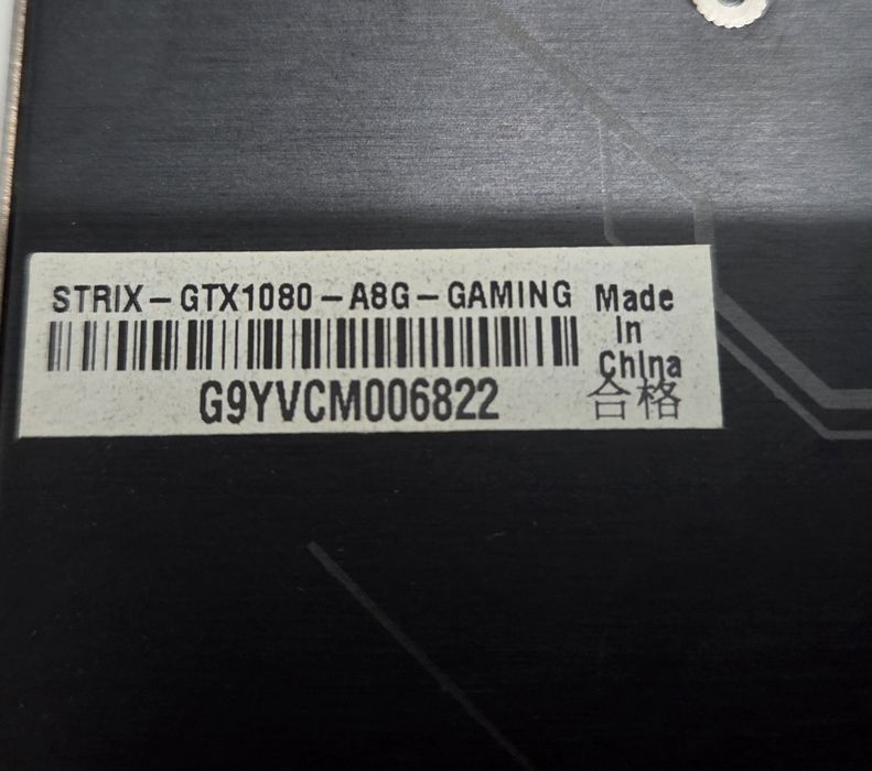 Vand GTX 1080 8gb ddr 5 impecabila cu proba ( Rezervata)