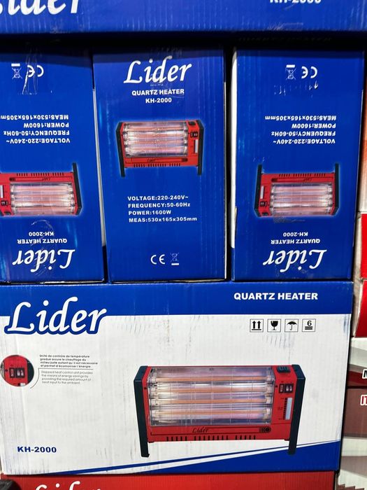 Кварцевый обогреватель LIDER