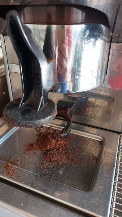 Кафе машина Бразилия Порто фино Италианска.  С мелачка