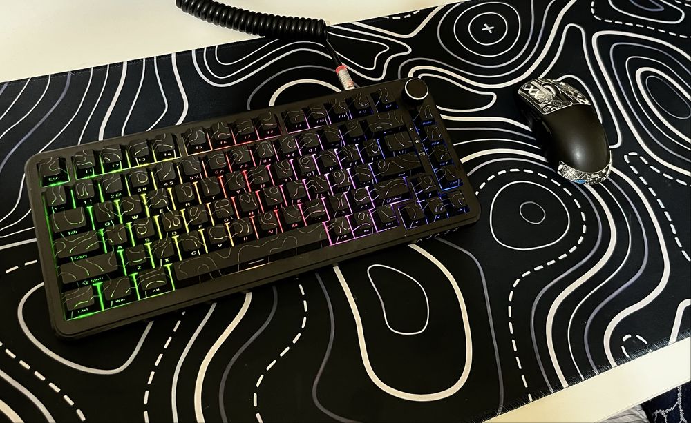 Комплект Ajazz AK820 Max HE | Attack Shark X3 Pro | Коврик 900x400