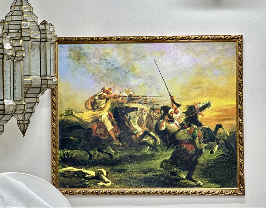 Птица в клетке 40см