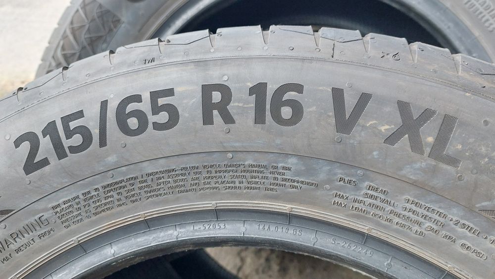 Летни гуми 215 65 16 Continental 4 броя