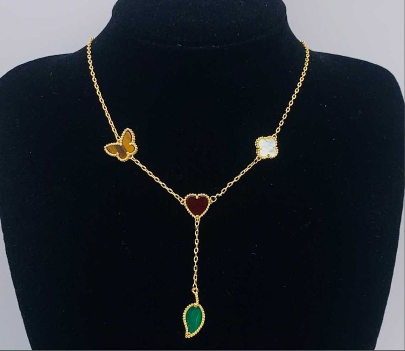 Висок клас бижута - Гривна, Обеци,Колие