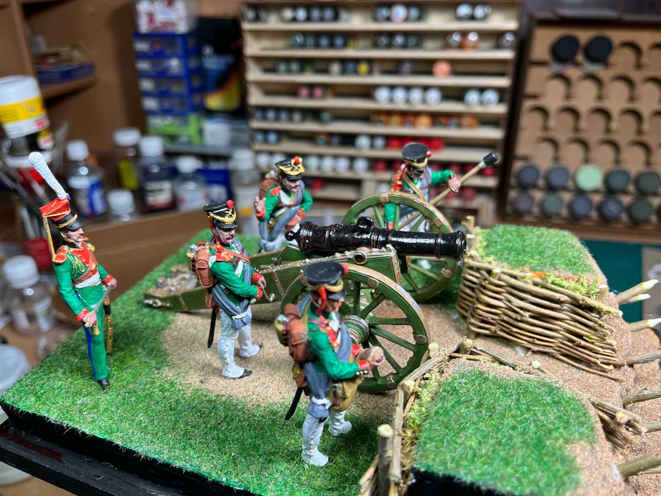 Фигурки диорамки в стиле фэнтези