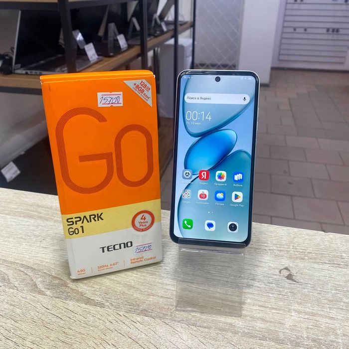 СВ47/Сотовый телефон Tecno Spark Go 1 128gb/КТ157230