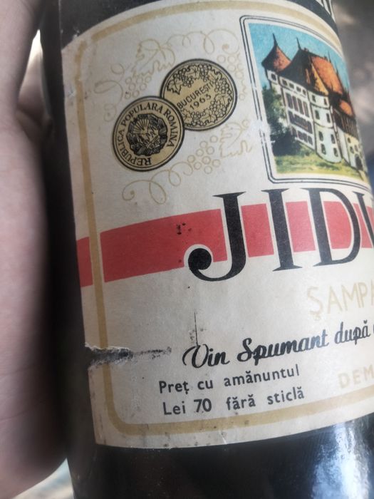 Șampanie Jidvei 1970