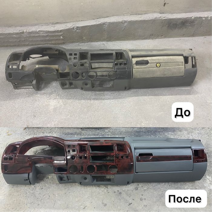 Покраска и рестоврация панели Газель