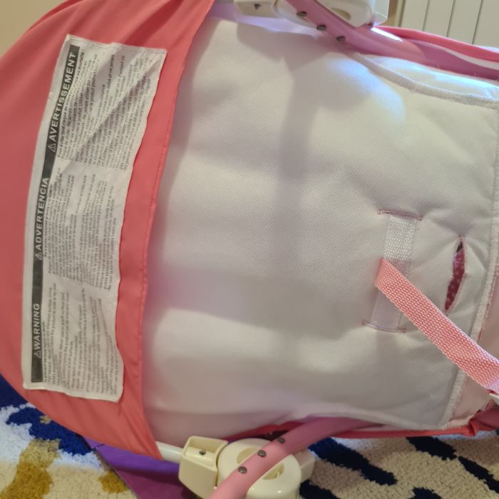 Шезлонг и люлка 2в1 със звук