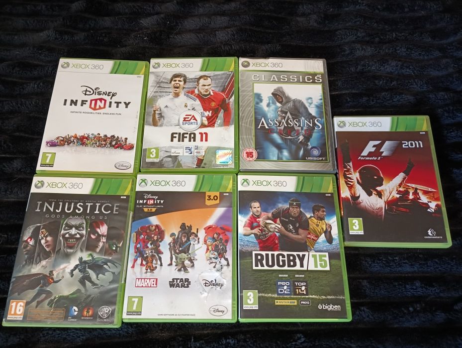 7бр Игри за Хbox360 цена 25€