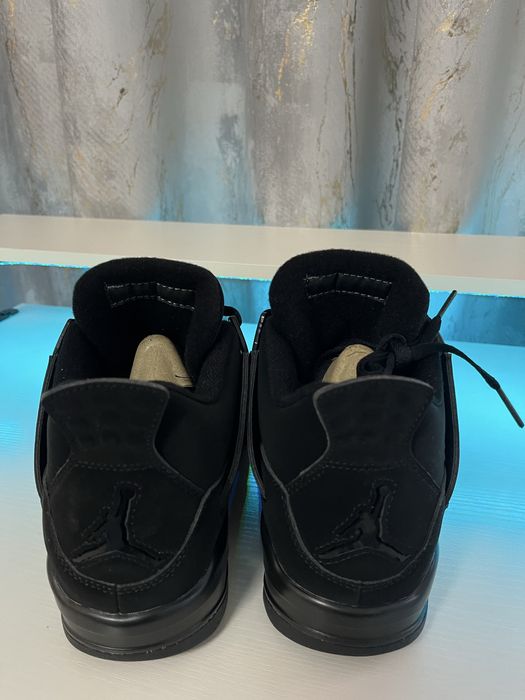 #REDUCERE# Nike Air Jordan 4-Black Cat-Verificare colet