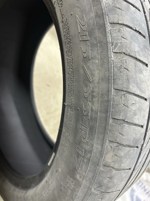 Продам летние шины 215/55/17