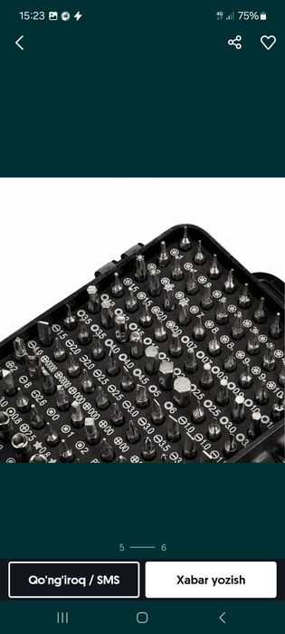 Atverka nabor sotiladi 115 nabor bor