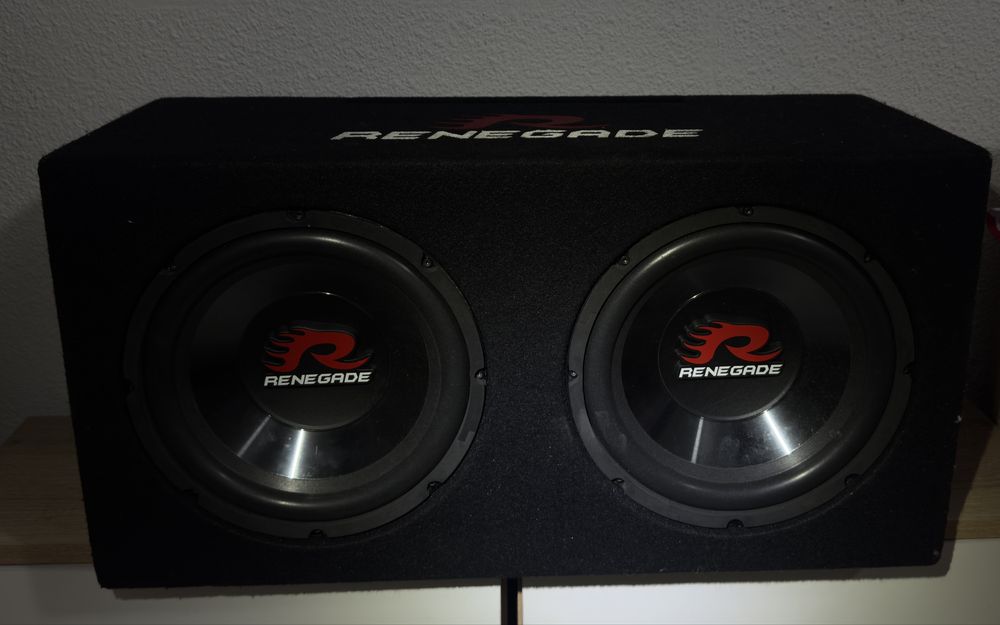 Renegade RXV1002 passive car subwoofer