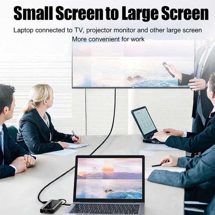 HUB Estet Многофункциональный 10in1 USB-C Хаб. Есть доставка