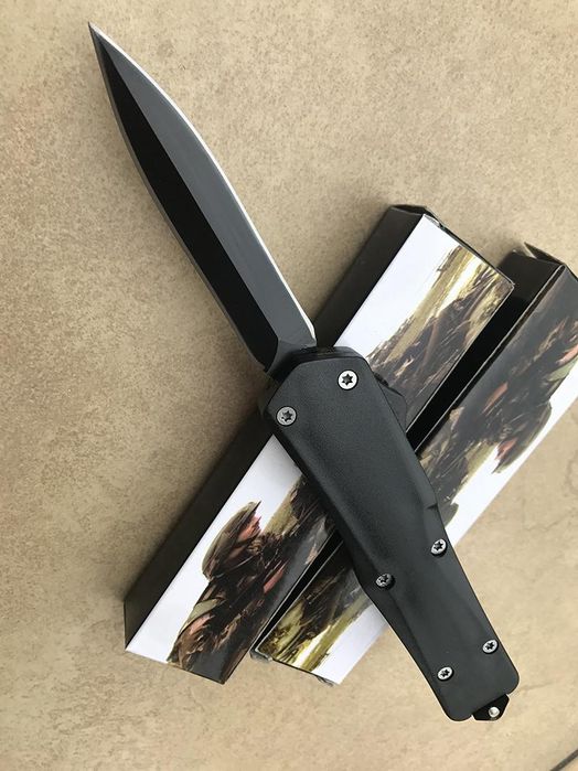 Briceag automat vanatoare IdeallStore®, Futuristic Blade, PVC, 23 cm