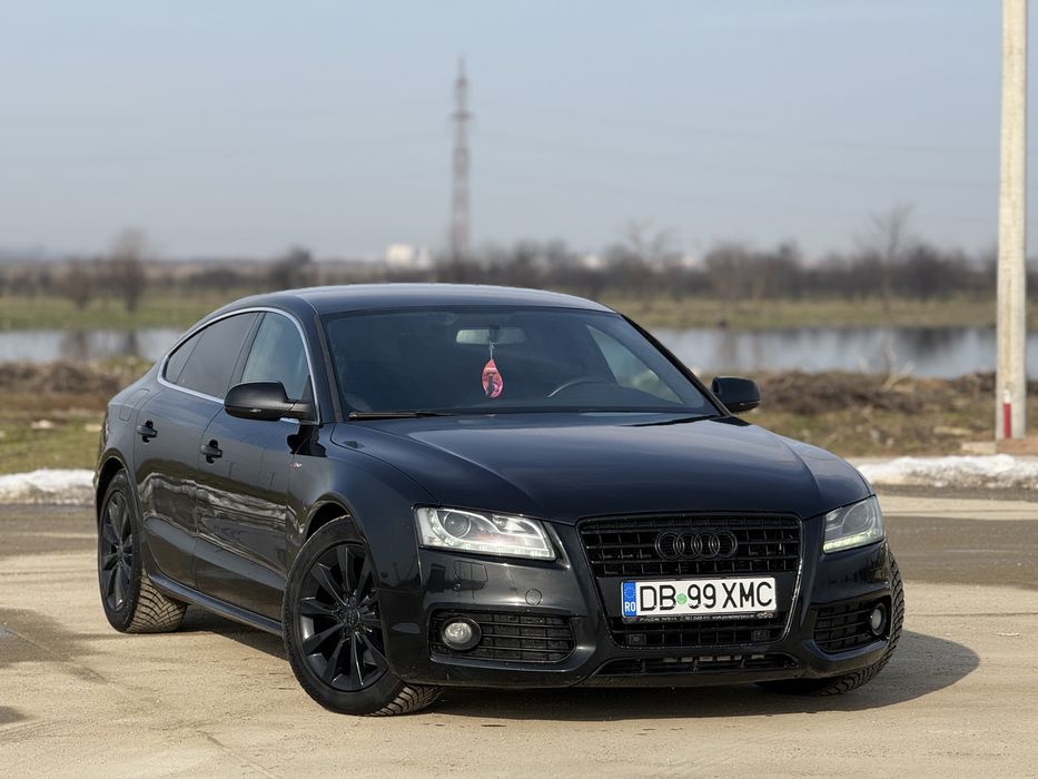 Audi A5 S-line 2.0 tdi 143 cp automata 8+1 multitronic