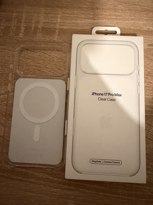 Vand Husa de protectie Apple cu MagSafe pentru iPhone 17 Pro Max, Transparent