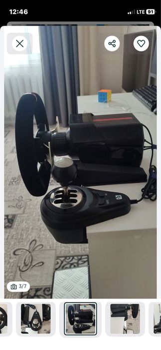 Игровой руль с переключателям