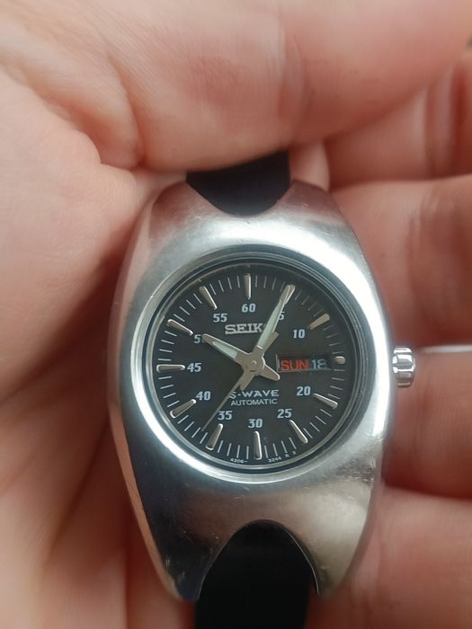 Колекционерски дамски автоматичен часовник Seiko S-Wave Automatic – Ra
