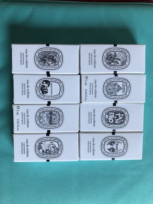 Discovery kit Diptyque 8 x 2 ml noi