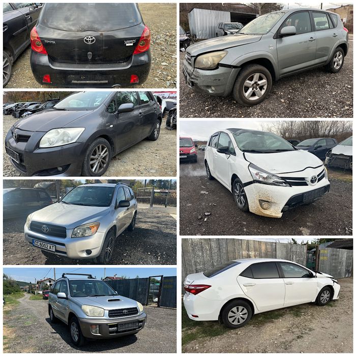 Тойота Авенсис Рав 4 Версо Аурис Корола Приус Ярис НА ЧАСТИ!за части
