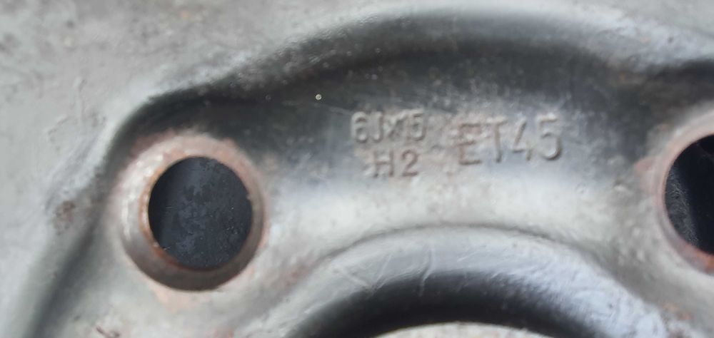 Continental 195 65 R15 de iarna cu jante de Audi, 2 buc impecabile