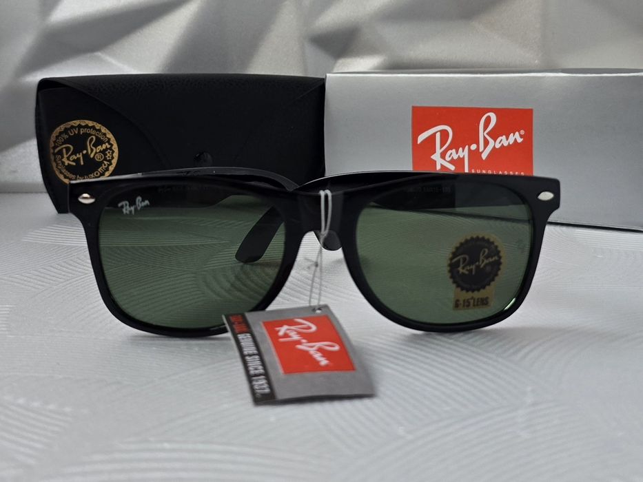 Класически мъжки слънчеви очила 2 цвята черни