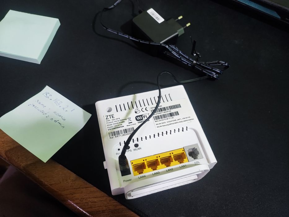 Рутер ZTE ZXHN H108N , с USB 3.0