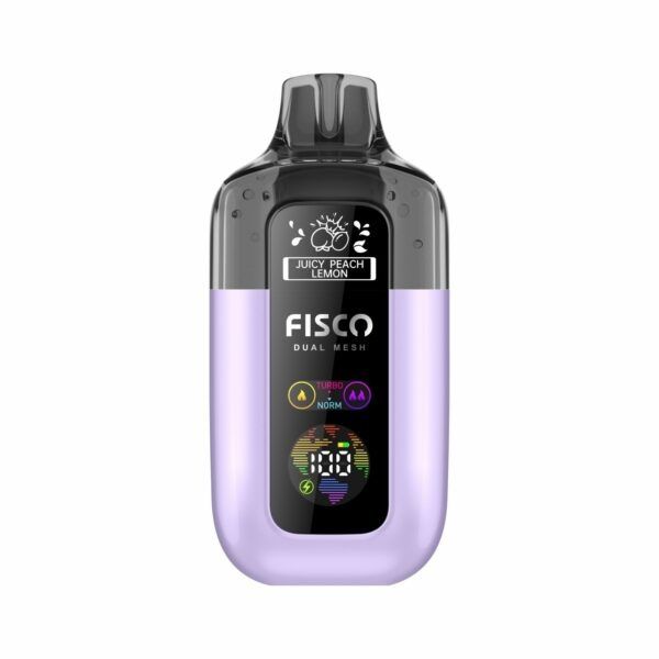 Pachet Vape 22.000 Puffs Fisco Nivel Lichid Mod Turbo  Reincarcabil