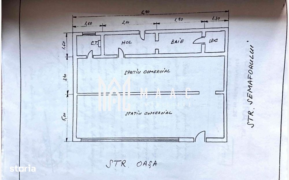 Spatiu comercial I VAD I 69 mpu I 7m front I Vasile Aaron