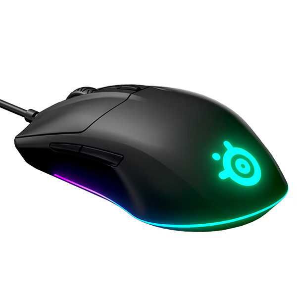 Mouse Gaming Steelseries Rival 3 iluminare RGB 8500 dpi cu fir garantie nou sigilat