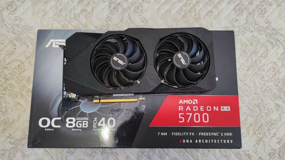 ASUS Dual RX 5700 evo oc