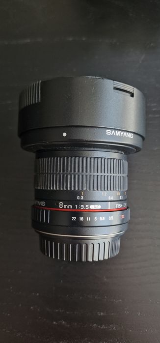 Samyang 8mm f/3.5 umc cs ii Canon EF