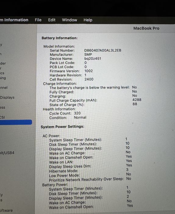 Macbook Pro 2020 с touchbar