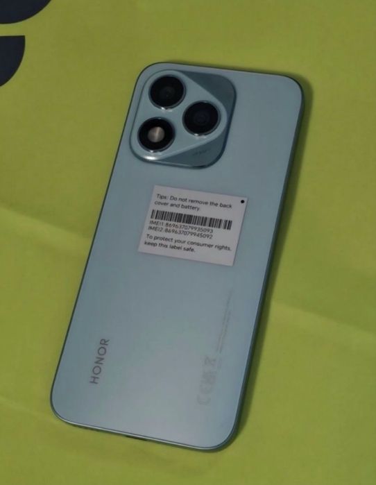 ЧИСТО НОВ 256GB Honor 400 Lite Гаранция Yettel 2028г. Green | Зелен