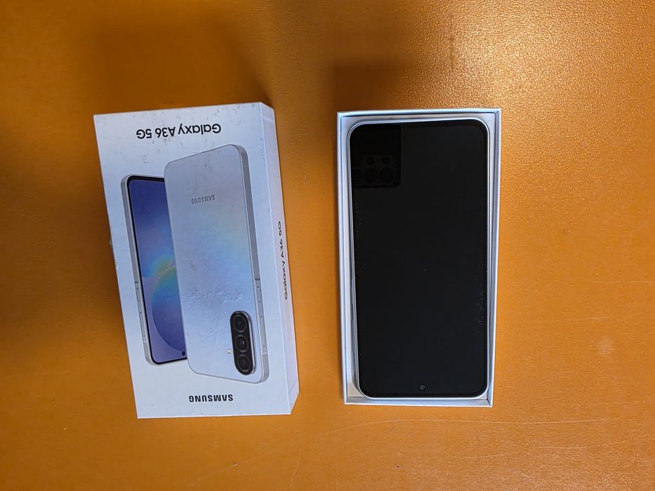 Samsung A36 5G 128gb 6gb ram White resigilat factura garantie bonus