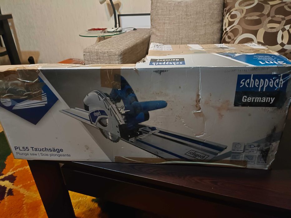 Ръчен потапящ циркуляр Scheppach PL55