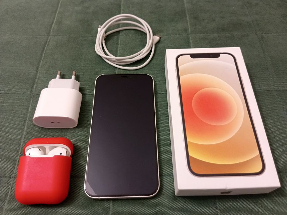 Iphone 12 128gh + оригинальная зарядка
