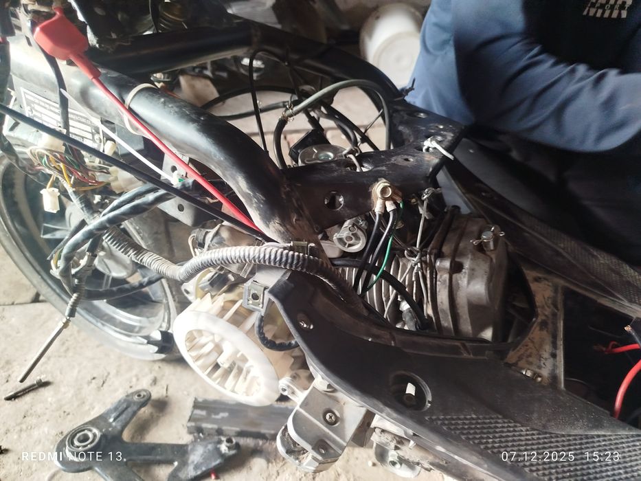 мотор от мопеда танк